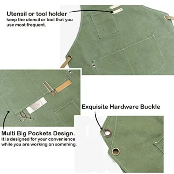 Carrotez Chef Apron - Adjustable, Durable & Water Resistant