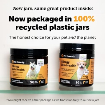 Pet Honesty Allergy Skin Health for Dogs 90 Soft Chews