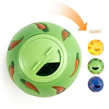 Niteangel Treat Ball for Small Animals - Interactive Fun