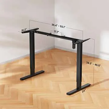 ErGear Electric Standing Desk Frame with Memory Settings