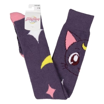 Sailor Moon Crystal Luna Knee-High Socks for Women