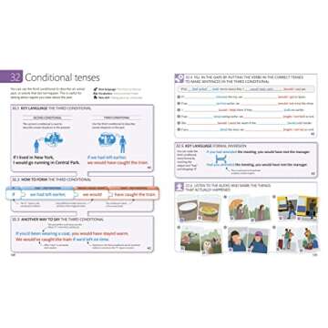 English for Everyone: Intermediate to Advanced Box Set - Level 3 & 4 : ESL for Adults, an Interactive Course to Learning English