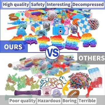 1000Pcs Fidget Toy Set for Kids - Perfect Party Favors