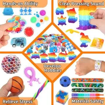 1000Pcs Fidget Toy Set for Kids - Perfect Party Favors