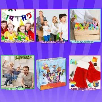 1000Pcs Fidget Toy Set for Kids - Perfect Party Favors