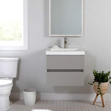 Spring Mill Cabinets 30 Inch Floating Bathroom Vanity