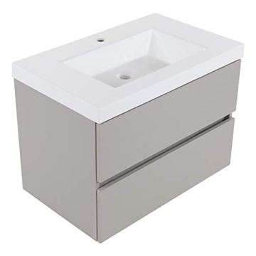 Spring Mill Cabinets 30 Inch Floating Bathroom Vanity