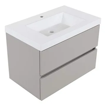 Spring Mill Cabinets 30 Inch Floating Bathroom Vanity