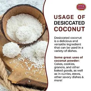 High-Quality Unsweetened Coconut Powder for Baking