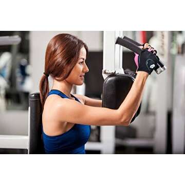 RIMSports Workout Gloves for Men and Women - Breathable Weight Lifting Gloves for Gym, Exercise, Wei...