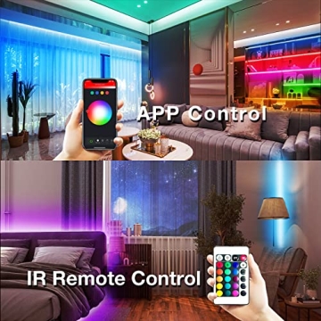 phopollo Smart LED Strip Light for Your Home and Parties