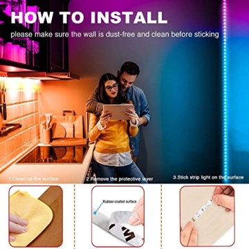 phopollo Smart LED Strip Light for Your Home and Parties