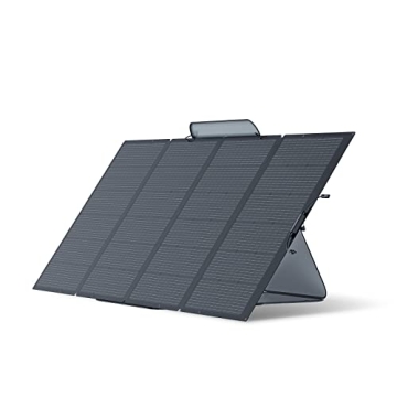 EF ECOFLOW 400W Portable Solar Panel - Foldable, Durable, Waterproof IP68 for Adventures