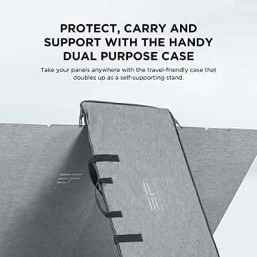 EF ECOFLOW 400W Portable Solar Panel - Waterproof & Foldable