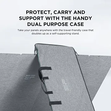 EF ECOFLOW 400W Portable Solar Panel - Waterproof & Foldable
