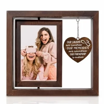 Craftique Best Friend Picture Frame Gifts, Friendship Gifts for Women, Best Friend Christmas/Birthda...