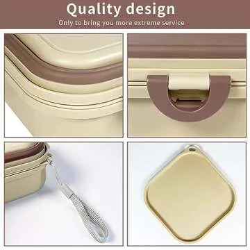 Collapsible Dog Water Bowl, Portable Dog Bowl for Traveling, 2-in-1 Pet Food and Water Feeder - Travel Dog Bowls with Lid for Walking, Traveling, Camping and Hiking