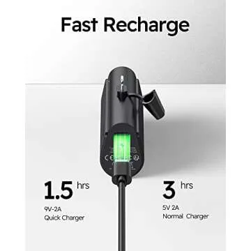 VEGER Mini Portable Charger for iPhone, 5000mAh 20W PD Fast Charging Battery Pack, Cordless Portable External Backup Charger for iPhone 13, 12, 11, 8, 7, XR, XS Max, Pro Max, AirPods