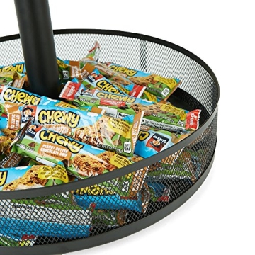 Mind Reader Snack Carousel - 2-Tier Countertop Organizer
