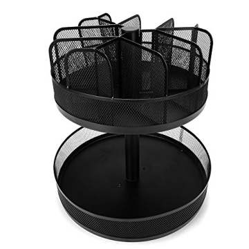 Mind Reader Snack Carousel - 2-Tier Countertop Organizer