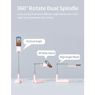 Viozon Extendable Selfie Stand with Wireless LED Light