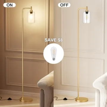 Stylish Gold Floor Lamp - Modern Design for All Homes