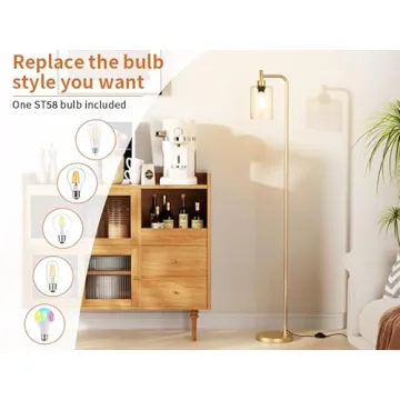 Stylish Gold Floor Lamp - Modern Design for All Homes