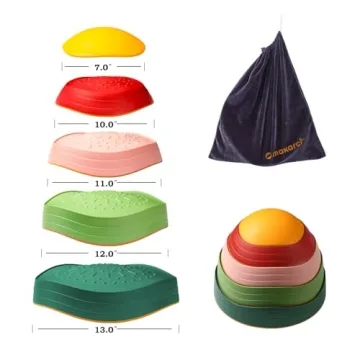 Makarci Balance Stepping Stones Enhance Motor Skills for Kids