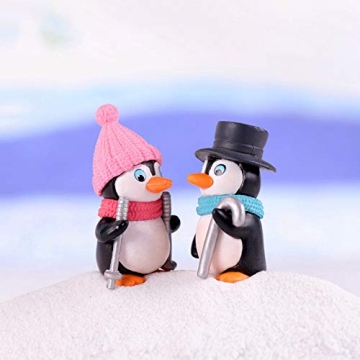 Cute MAOMIA Penguin Figurines Set for Party Decoration