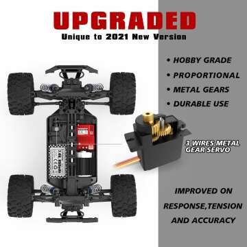 HAIBOXING RC Monster Truck - 36km/h Waterproof Fun