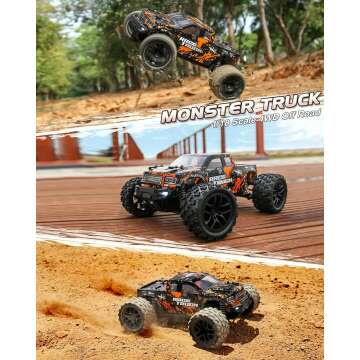 HAIBOXING RC Monster Truck - 36km/h Waterproof Fun