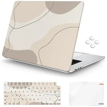 iCasso for MacBook Air 15 inch case 2024 2023 M3 M2 Chip Model A3114 A2941, Protective Plastic Hard ...