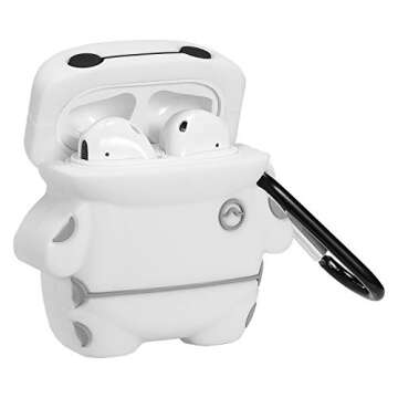 Lupct Cartoon Case for AirPod 2nd 1st Cover Cases Cute Funny Fashion Cool Design for Boys Teen Girls...