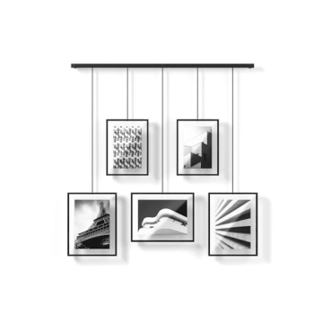 Umbra Exhibit Gallery Set - Adjustable 5 Photo Frames