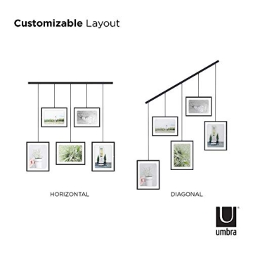 Umbra Exhibit Gallery Set - Adjustable 5 Photo Frames