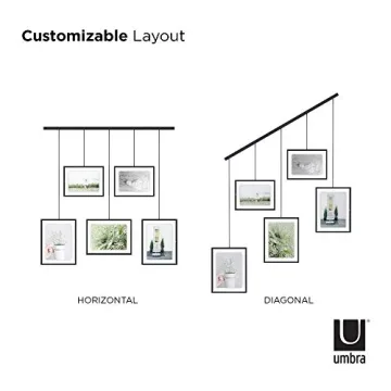 Umbra Exhibit Gallery Set - Adjustable 5 Photo Frames