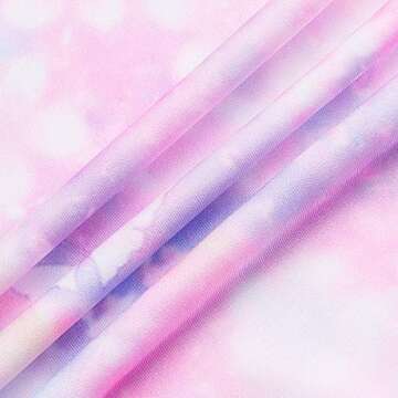 MYQFF Gymnastics Leotards for Girls Unicorn Aurora Rainbow Mermaid Dinosaur Cupcake Sparkle Biketard Toddlers Kids 6T 7T