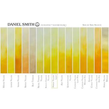 Daniel Smith Extra Fine Watercolor 15ml Paint Tube, Hansa Yellow Light (284600041)