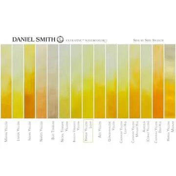 Daniel Smith Extra Fine Watercolor 15ml Paint Tube, Hansa Yellow Light (284600041)