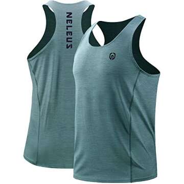 NELEUS Men's 3 Pack Tank Tops for Athletic Workouts