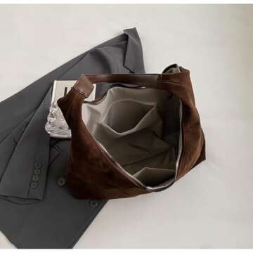 Stylish Women’s Suede Tote Bag for Every Occasion