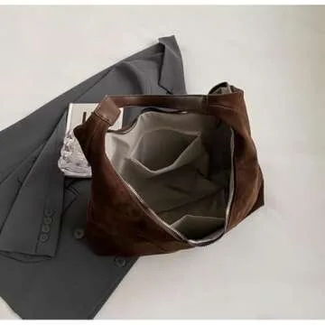Stylish Women’s Suede Tote Bag for Every Occasion