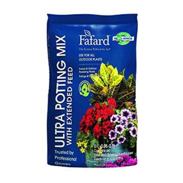 Fafard Ultra Potting Mix with Extended Feed for Thriving Plants, 1 CF