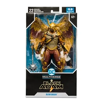 Hawkman 7IN Figure - DC Black ADAM Movie Collectible