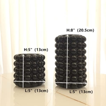 Anding Black Vase - Elegant Decor for Any Occasion