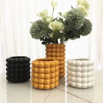 Anding Black Vase - Elegant Decor for Any Occasion