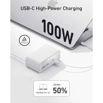 Anker 100W Nano 7-in-1 Charging Station Power Strip