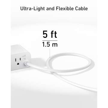 Anker 100W Nano 7-in-1 Charging Station Power Strip