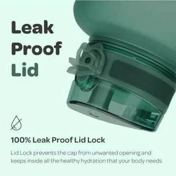 Hydracy Water Bottle with Time Marker -Large Half Gallon 64 oz BPA Free Bottle & No Sweat Sleeve -Leak Proof Gym Bottle with Fruit Infuser Strainer & Times to Drink -Ideal Gift for Sports & Outdoors