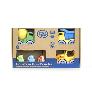 Eco-Friendly Green Toys Construction Vehicle Set for Kids